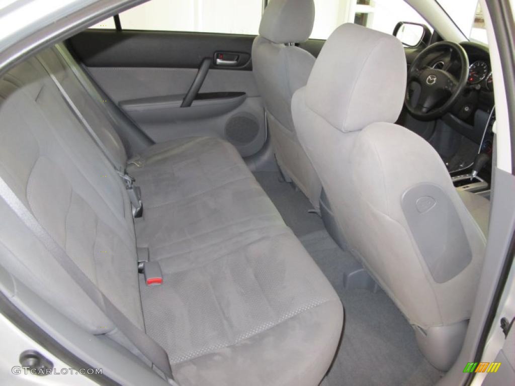 Gray Interior 2008 Mazda MAZDA6 i Touring Hatchback Photo #38934210