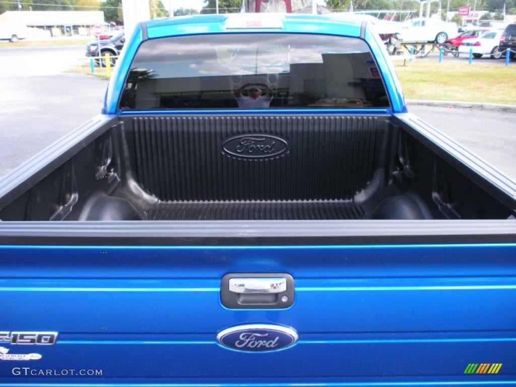 2010 F150 XLT SuperCrew - Blue Flame Metallic / Medium Stone photo #10