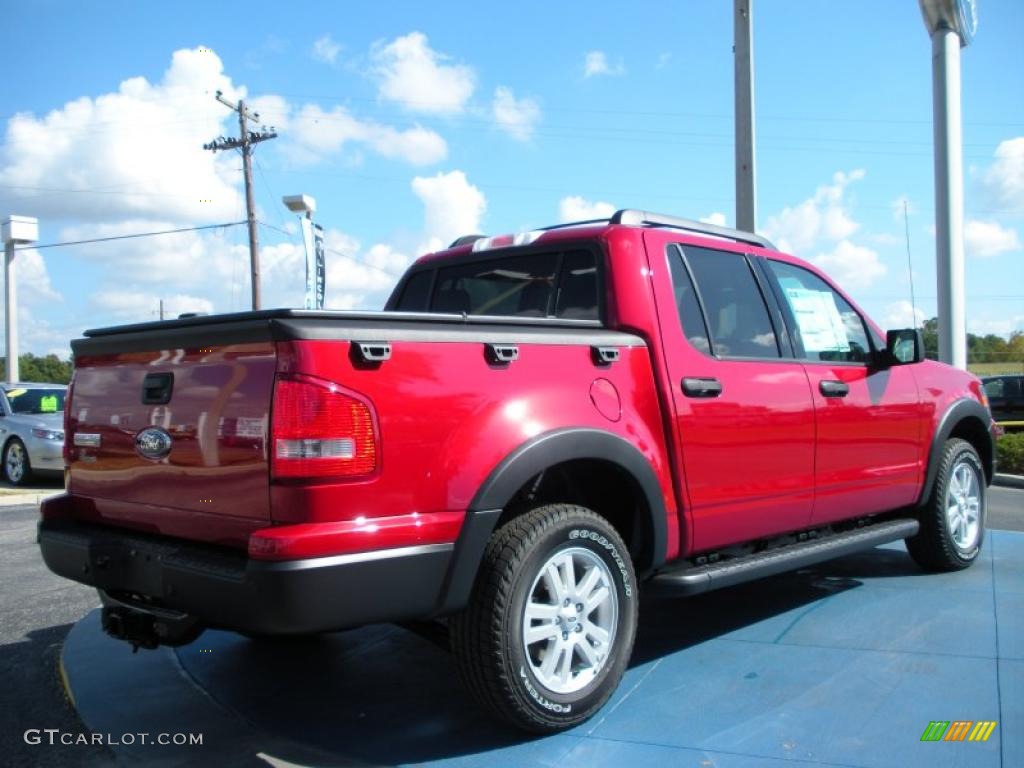 Sangria Red Metallic 2010 Ford Explorer Sport Trac XLT Exterior Photo #38934414