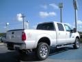 2011 Oxford White Ford F350 Super Duty Lariat Crew Cab 4x4  photo #3