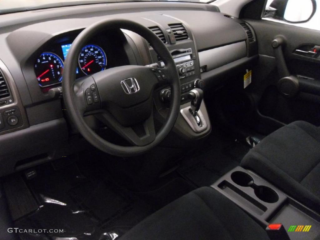 Black Interior 2011 Honda CR-V SE Photo #38936158