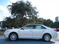 2011 White Platinum Tri-Coat Lincoln MKZ FWD  photo #2