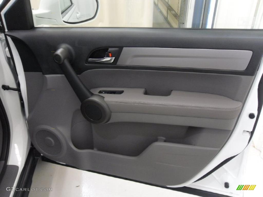 2011 Honda CR-V EX-L Gray Door Panel Photo #38937006