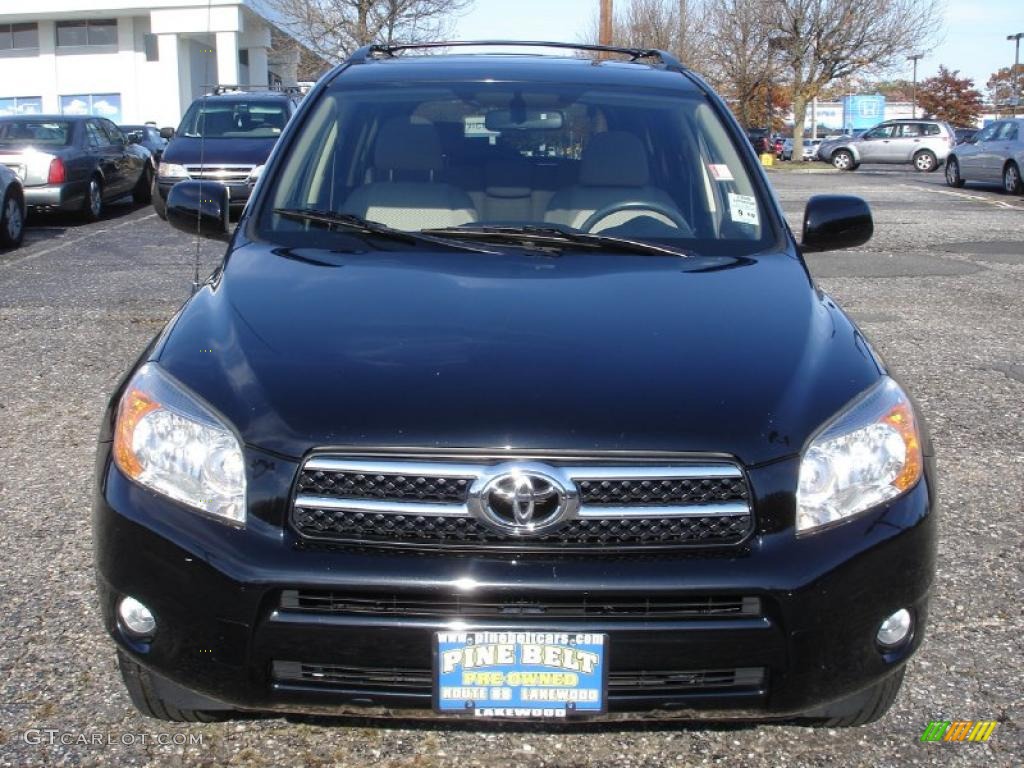 2006 RAV4 Limited 4WD - Black / Taupe photo #2