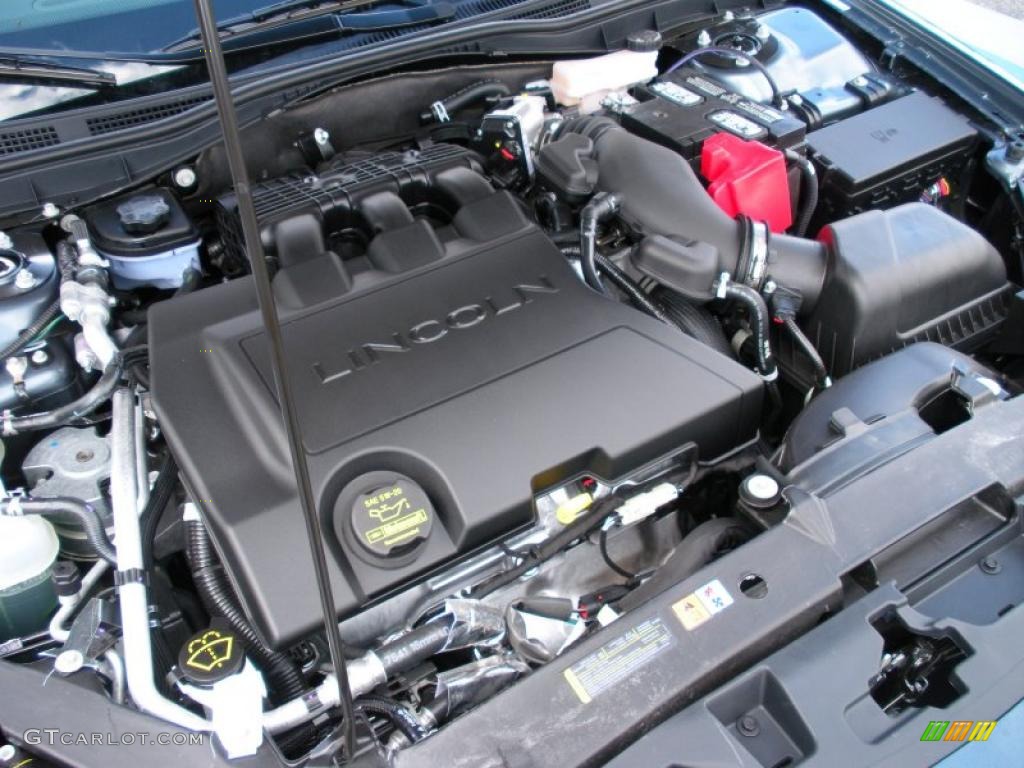 2011 Lincoln MKZ FWD 3.5 Liter DOHC 24-Valve iVCT Duratec V6 Engine Photo #38937386