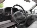 Medium Flint 2007 Ford F550 Super Duty XL Regular Cab Flat Bed Steering Wheel