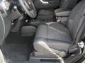 Black 2011 Jeep Wrangler Sahara 4x4 Interior Color