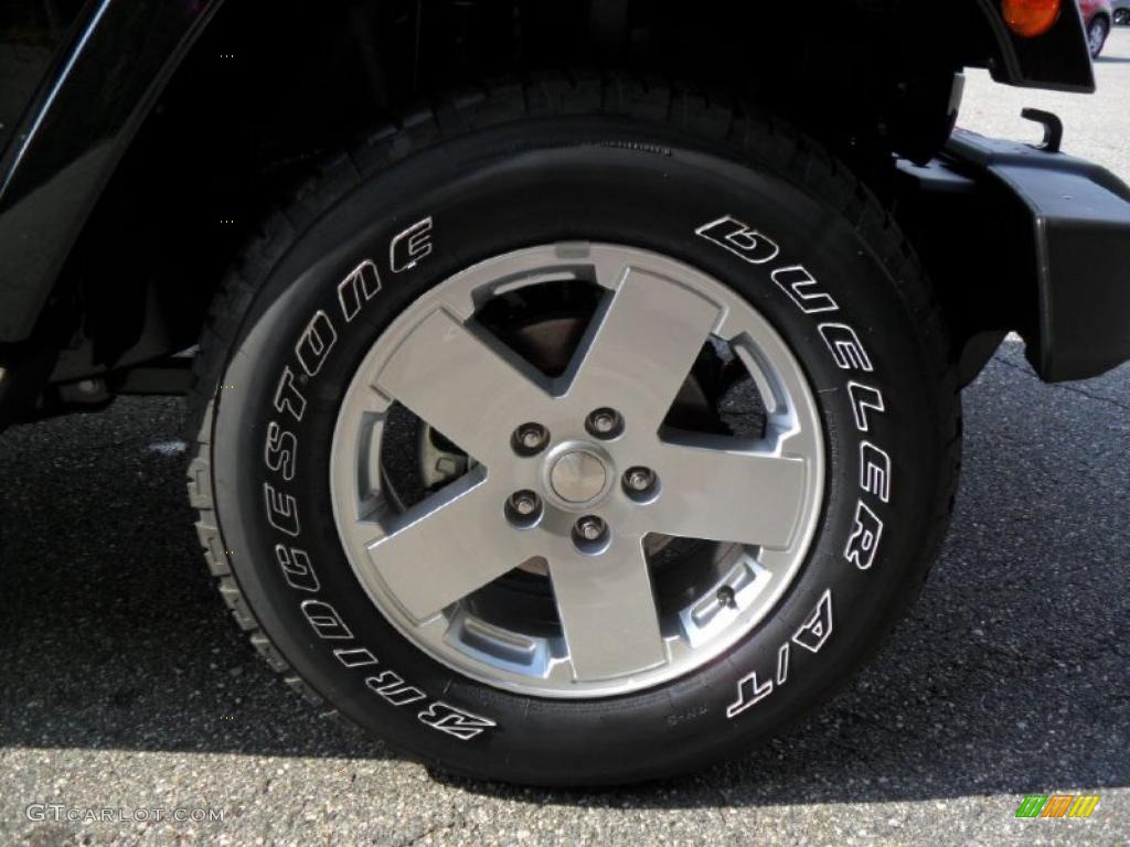2011 Jeep Wrangler Sahara 4x4 Wheel Photo #38938842