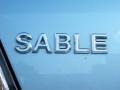 2009 Light Ice Blue Metallic Mercury Sable Sedan  photo #9