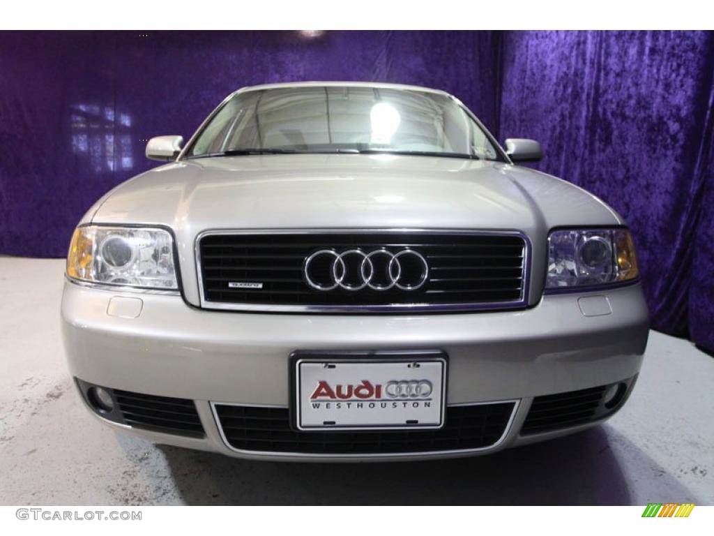 2003 A6 3.0 quattro Sedan - Canvas Beige Metallic / Beige photo #16