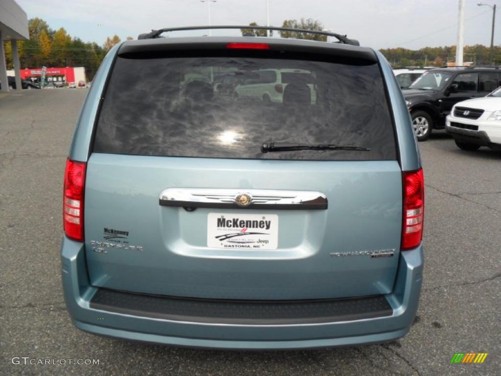 2010 Town & Country Touring - Clearwater Blue Pearl / Dark Slate Gray/Light Shale photo #3