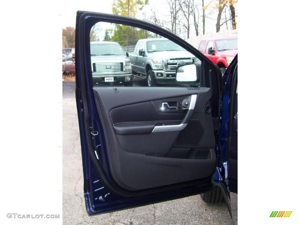 2011 Ford Edge SE Charcoal Black Door Panel Photo #38940442