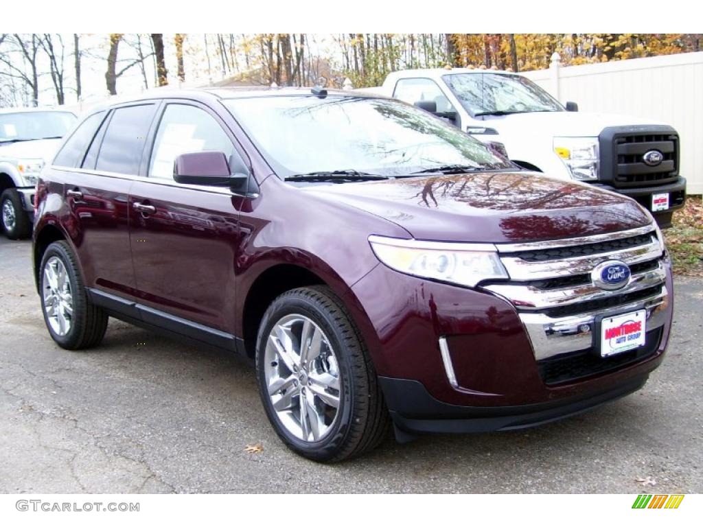 Bordeaux Reserve Red Metallic 2011 Ford Edge Limited Exterior Photo #38940574