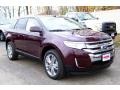 Bordeaux Reserve Red Metallic 2011 Ford Edge Limited Exterior