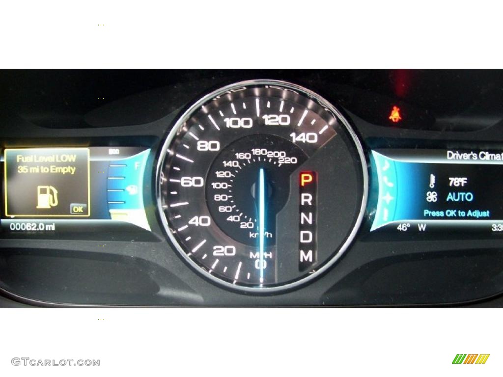 2011 Ford Edge Limited Gauges Photo #38940698