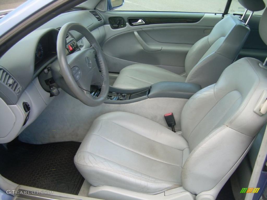 Ash Interior 2001 Mercedes-Benz CLK 430 Cabriolet Photo #38941454
