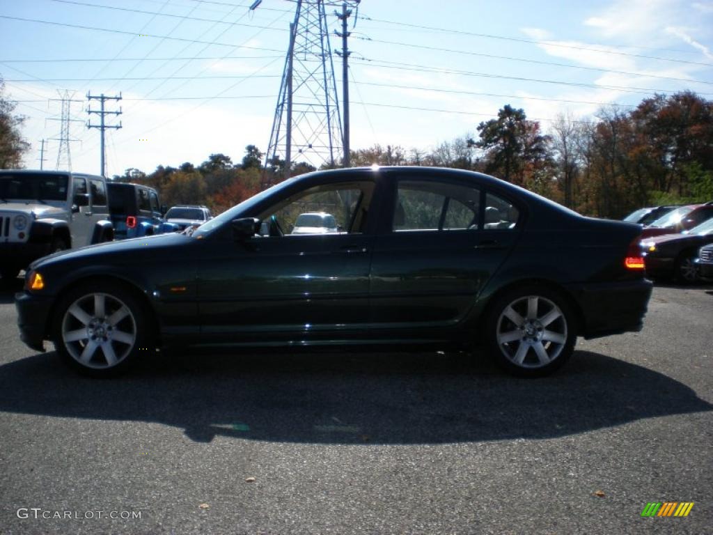 2000 3 Series 323i Sedan - Fern Green Metallic / Sand photo #4