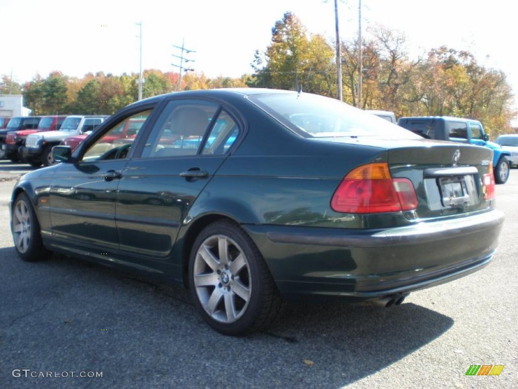 2000 3 Series 323i Sedan - Fern Green Metallic / Sand photo #5