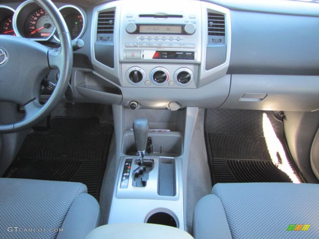 2008 Tacoma V6 PreRunner TRD Sport Double Cab - Silver Streak Mica / Graphite Gray photo #16