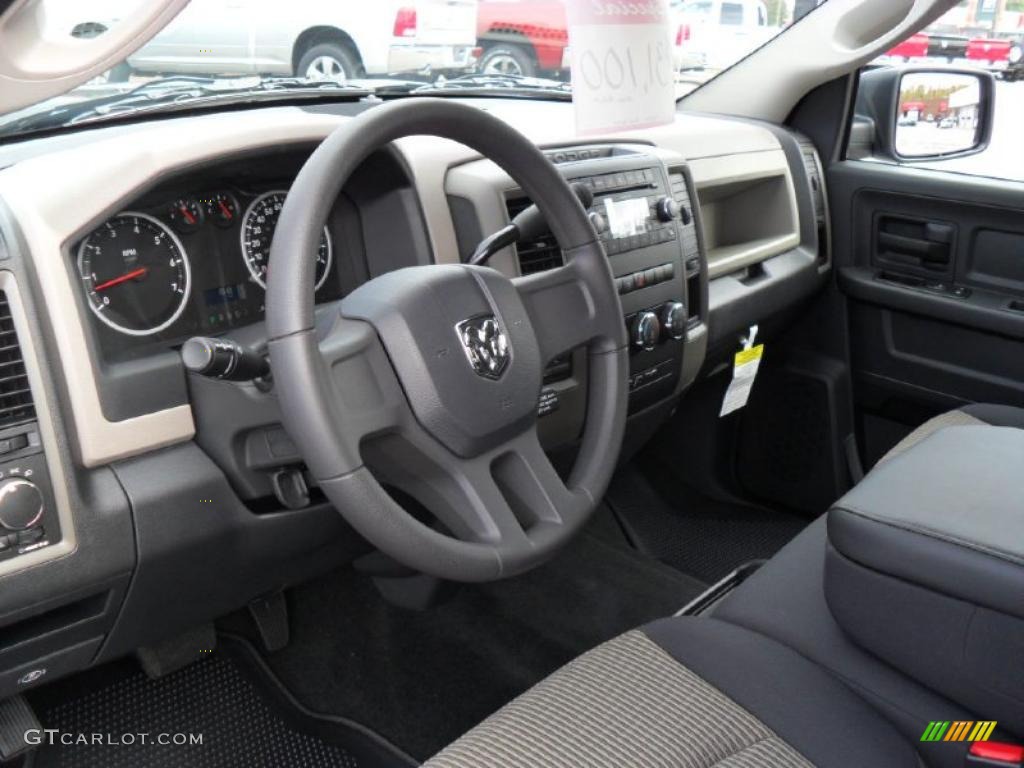 2011 Ram 1500 ST Crew Cab 4x4 - Deep Water Blue Pearl / Dark Slate Gray/Medium Graystone photo #25