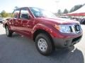 2011 Red Brick Nissan Frontier S King Cab  photo #7