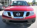 2011 Red Brick Nissan Frontier S King Cab  photo #8