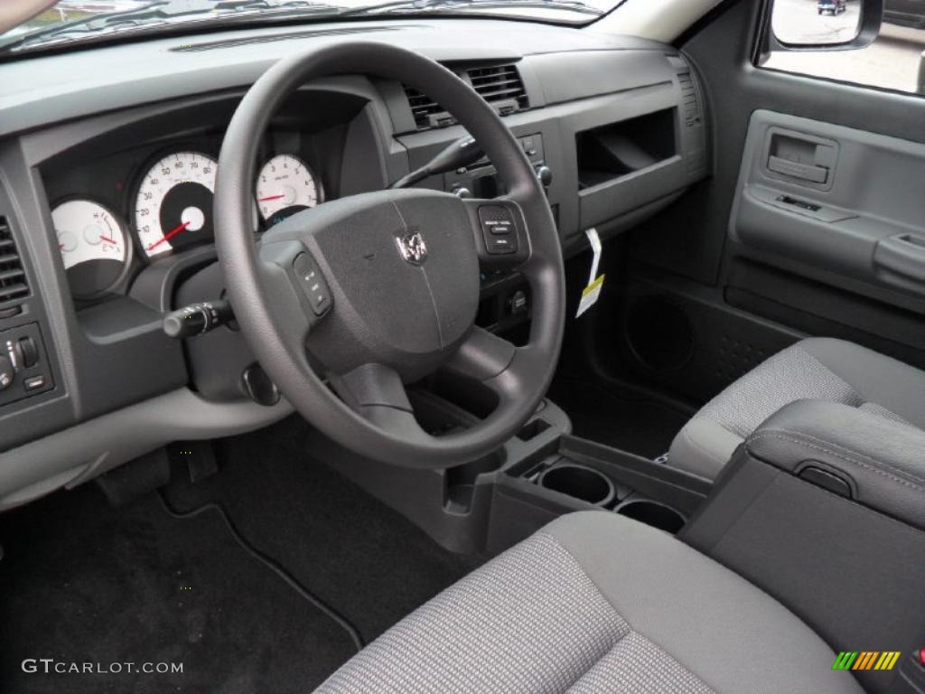 Dark Slate Gray/Medium Slate Gray Interior 2011 Dodge Dakota Big Horn Crew Cab Photo #38943026