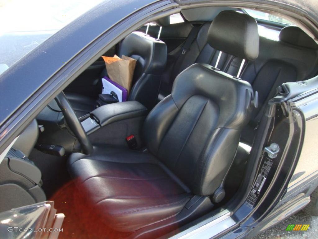 Charcoal Interior 2000 Mercedes-Benz CLK 430 Cabriolet Photo #38943090