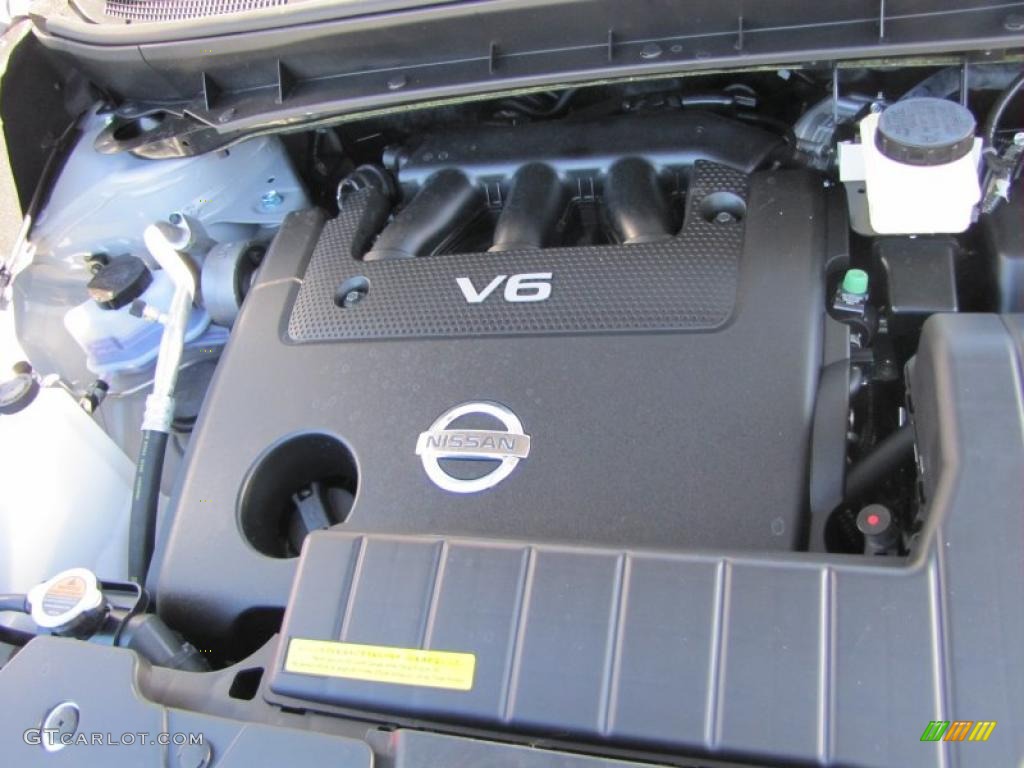 2011 Nissan Murano SV 3.5 Liter DOHC 24-Valve CVTCS V6 Engine Photo #38943782