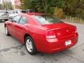 2010 Inferno Red Crystal Pearl Dodge Charger SE  photo #2