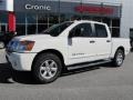Blizzard White - Titan SE Crew Cab Photo No. 1