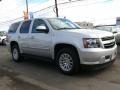 2010 Sheer Silver Metallic Chevrolet Tahoe Hybrid 4x4  photo #3