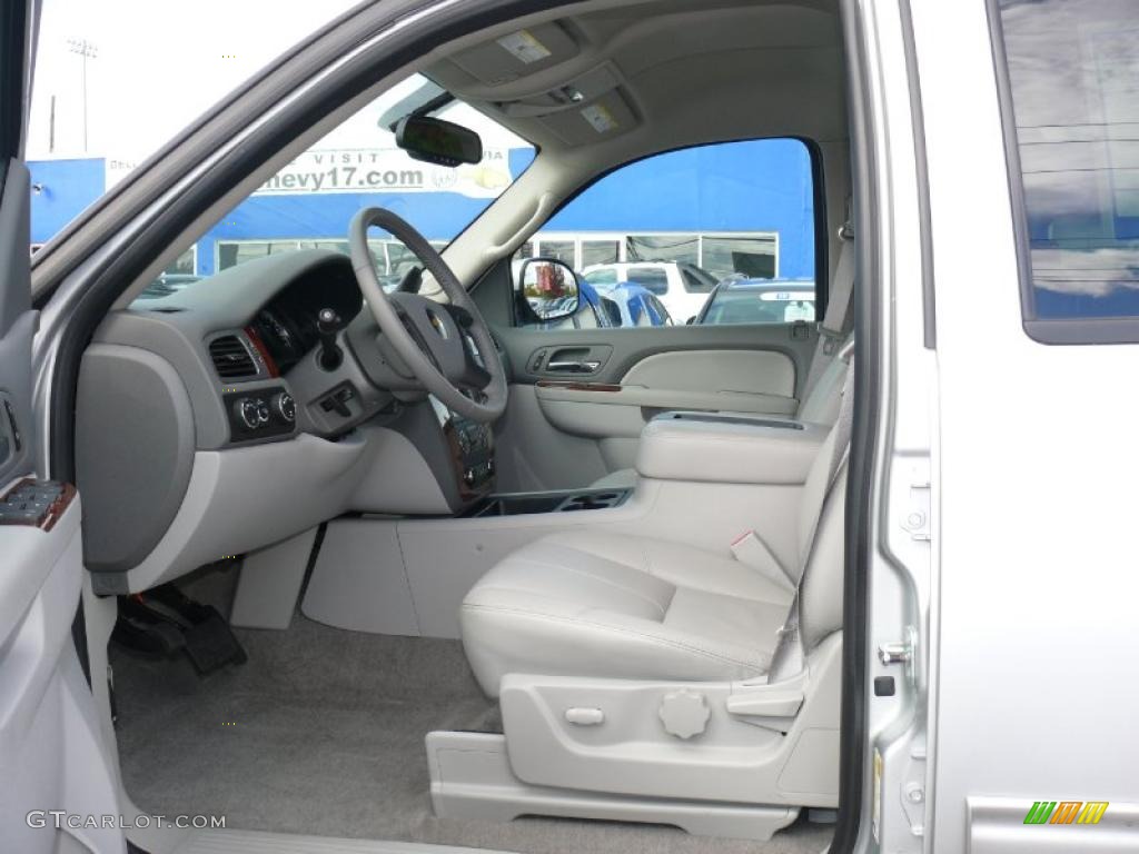 Light Titanium/Dark Titanium Interior 2010 Chevrolet Tahoe Hybrid 4x4 Photo #38944714