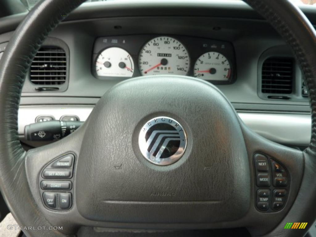 2004 Mercury Marauder Standard Marauder Model Dark Charcoal Steering Wheel Photo #38945194