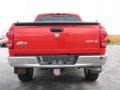 2008 Flame Red Dodge Ram 1500 Big Horn Edition Quad Cab 4x4  photo #5