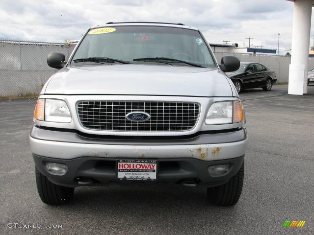 2002 Expedition XLT 4x4 - Silver Metallic / Medium Graphite photo #2