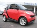 Rally Red 2009 Smart fortwo passion cabriolet Exterior