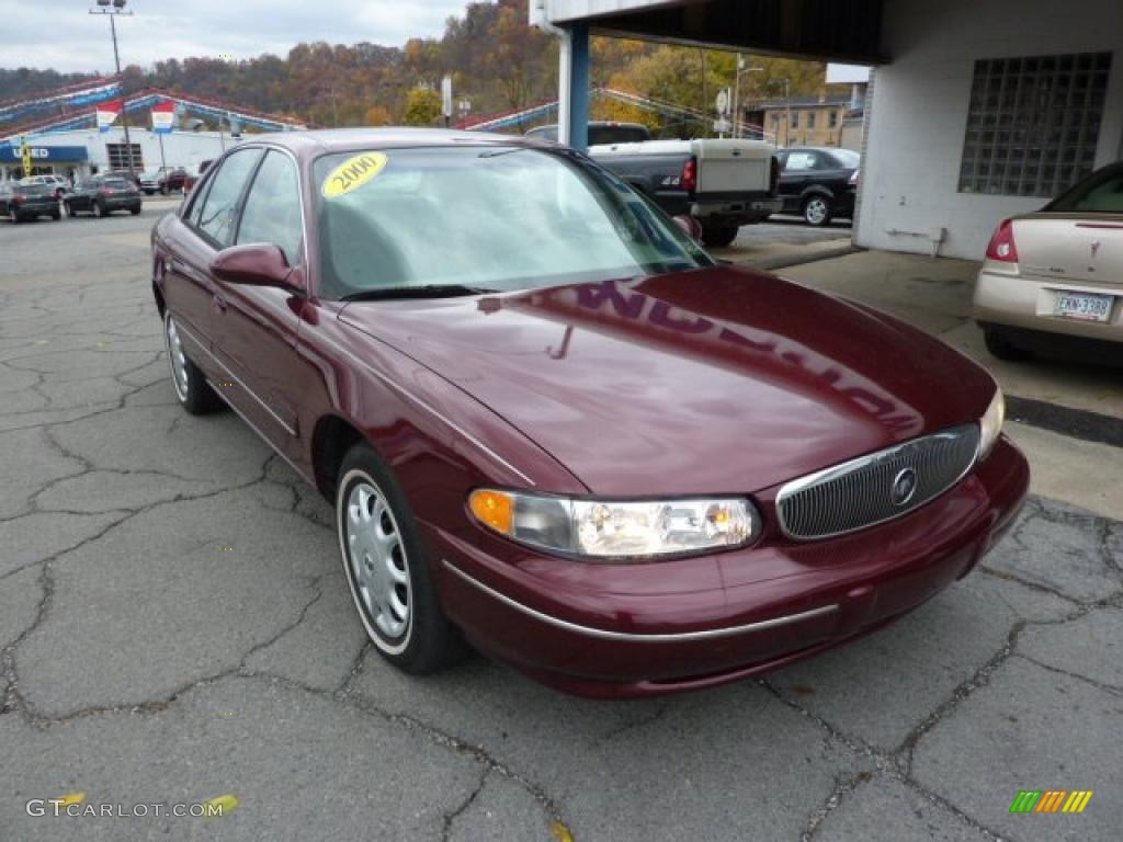 Bordeaux Red Pearl 2000 Buick Century Custom Exterior Photo #38946042