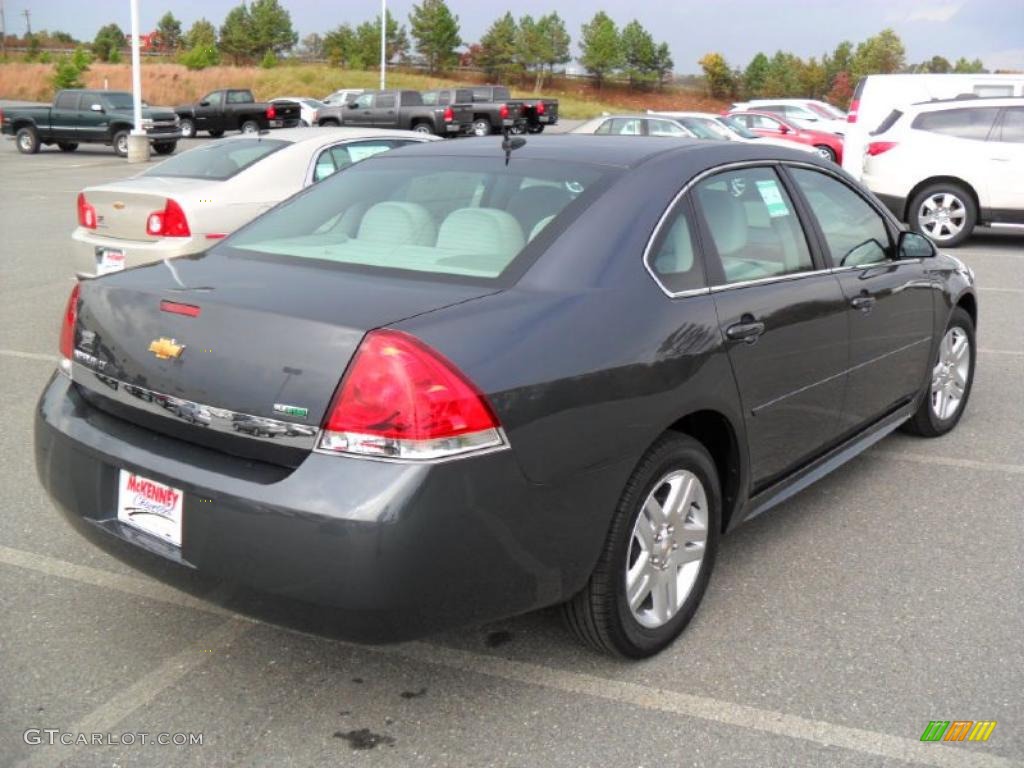 2011 Impala LT - Cyber Gray Metallic / Gray photo #4