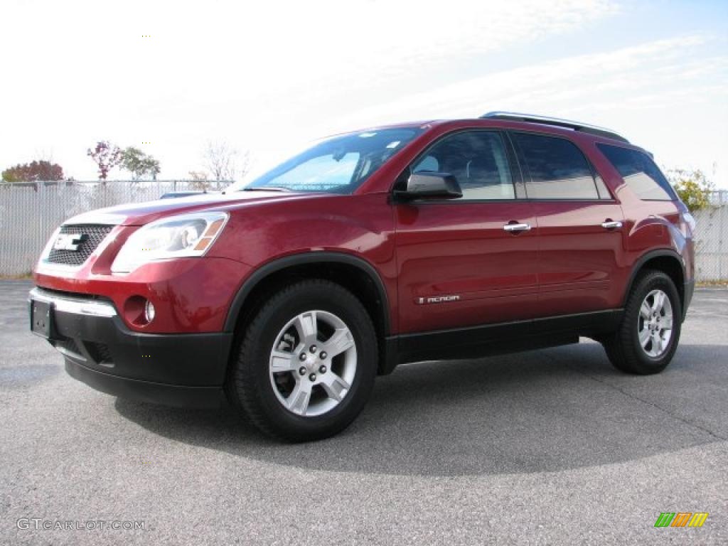 Red Jewel Tintcoat 2007 GMC Acadia SLE AWD Exterior Photo #38946282