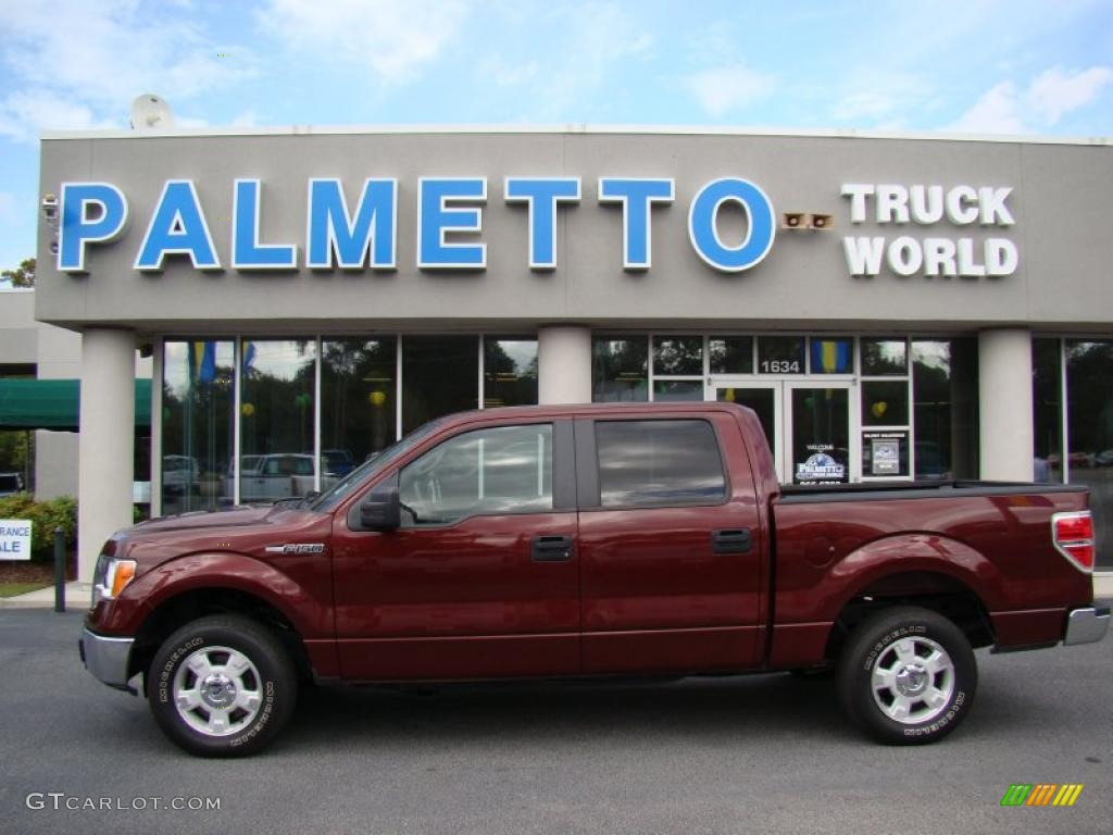 Royal Red Metallic Ford F150