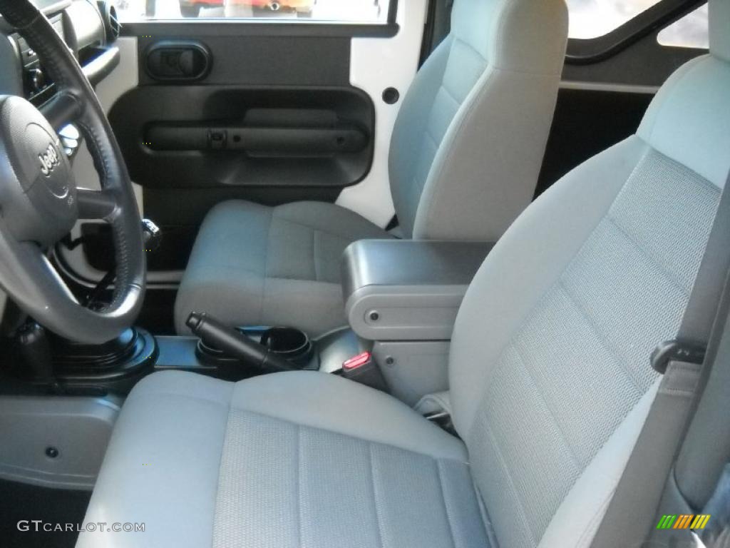 Dark Slate Gray/Medium Slate Gray Interior 2008 Jeep Wrangler Rubicon 4x4 Photo #38947242
