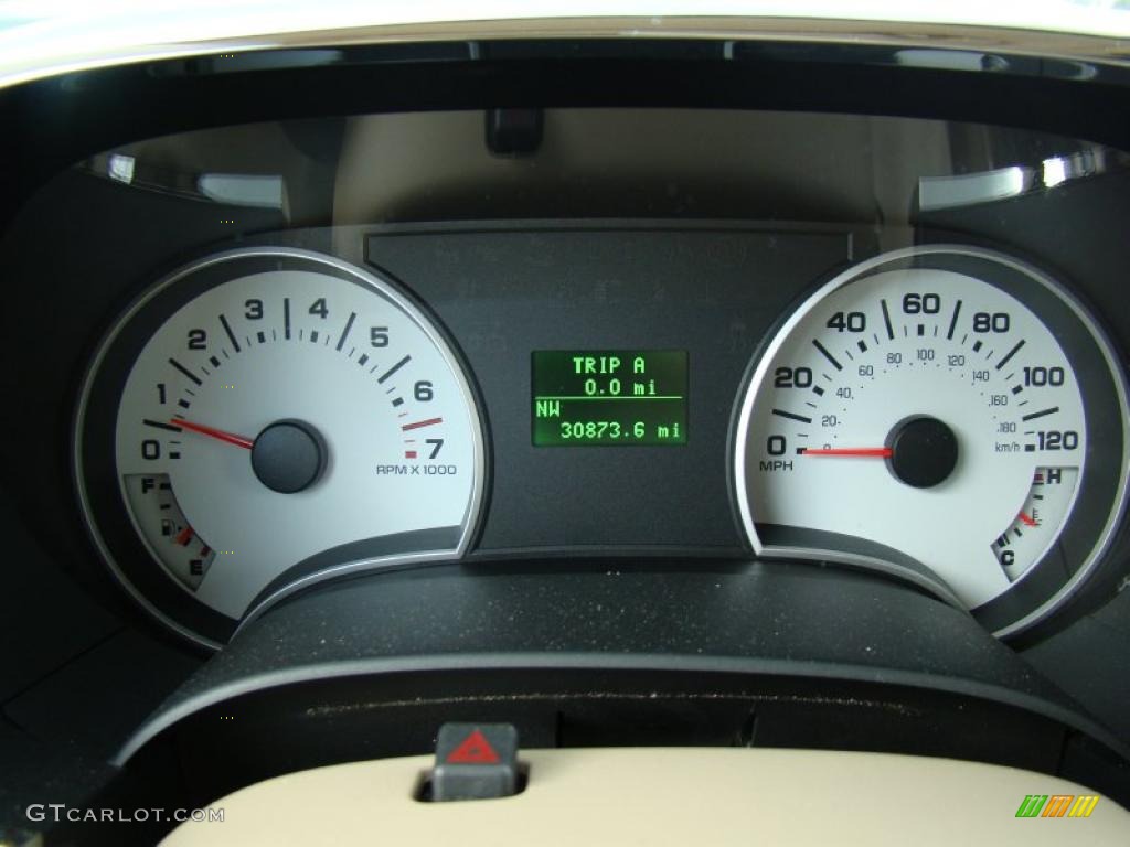 2008 Ford Explorer Sport Trac Limited Gauges Photo #38948030