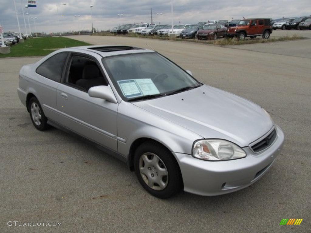 Vogue Silver Metallic 2000 Honda Civic EX Coupe Exterior Photo #38948414