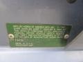 Info Tag of 1989 Accord DX Sedan