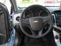 Jet Black/Medium Titanium Steering Wheel Photo for 2011 Chevrolet Cruze #38950430