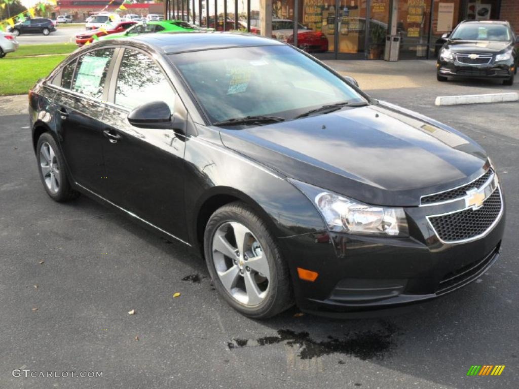 Black Granite Metallic 2011 Chevrolet Cruze LT Exterior Photo #38950642