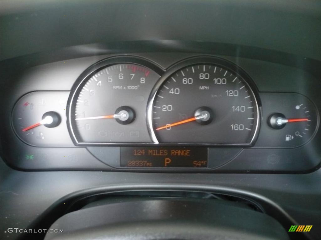 2007 Cadillac STS 4 V6 AWD Gauges Photo #38950938