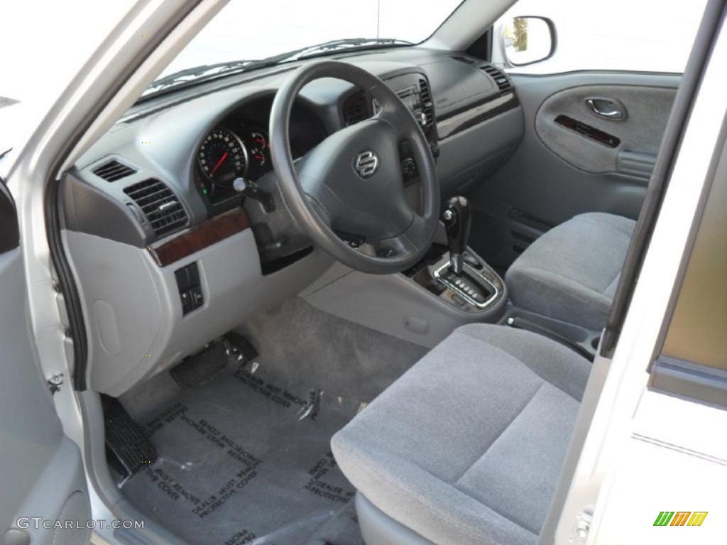 Gray Interior 2006 Suzuki XL7 7 Passenger AWD Photo #38951470