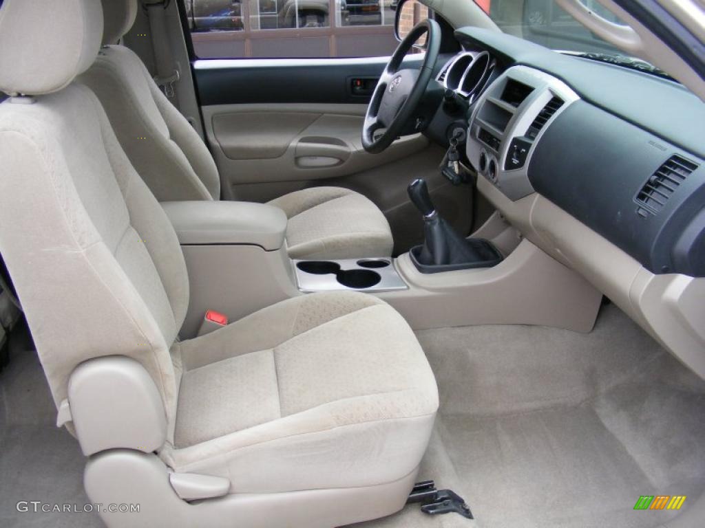 Taupe Interior 2006 Toyota Tacoma Access Cab 4x4 Photo #38952282